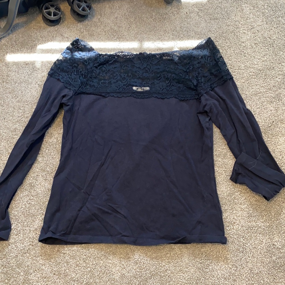 H&M Long Sleeve Lace Top